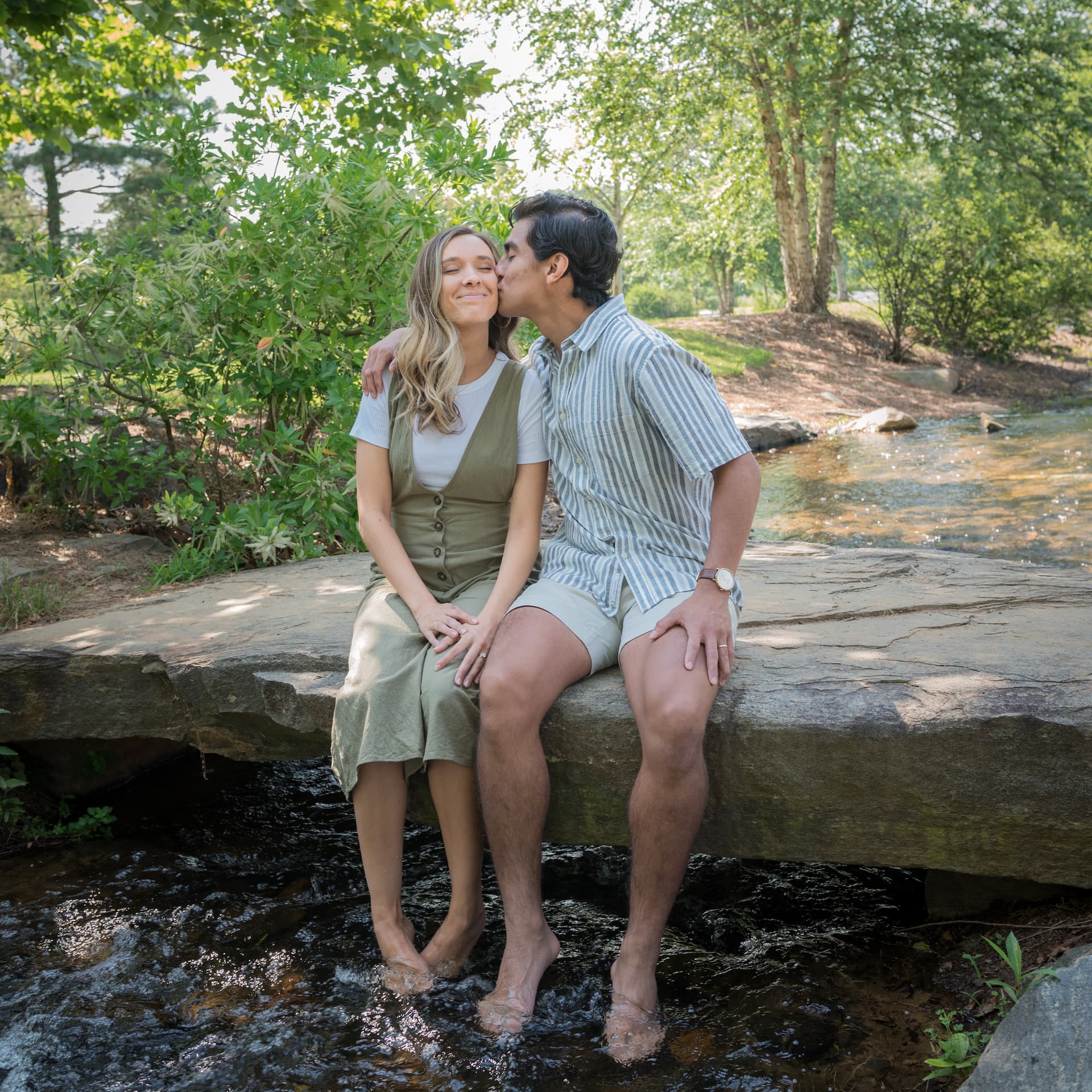 photo taken by a professional photographer during a free photography mini session