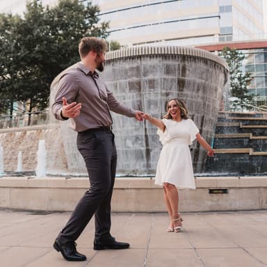 photo taken by a professional photographer during a free photography mini session