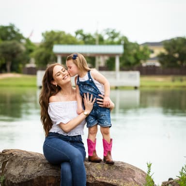 photo taken by a professional photographer during a free photography mini session