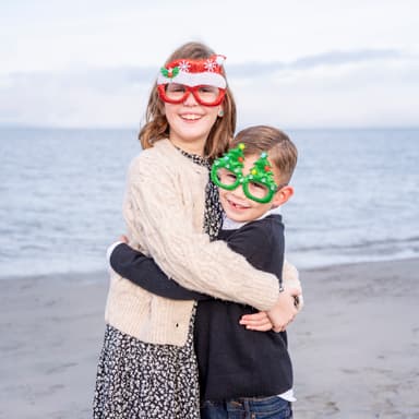 photo taken by a professional photographer during a free photography mini session