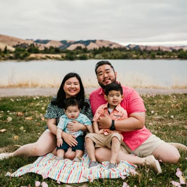 photo taken by a professional photographer during a free photography mini session