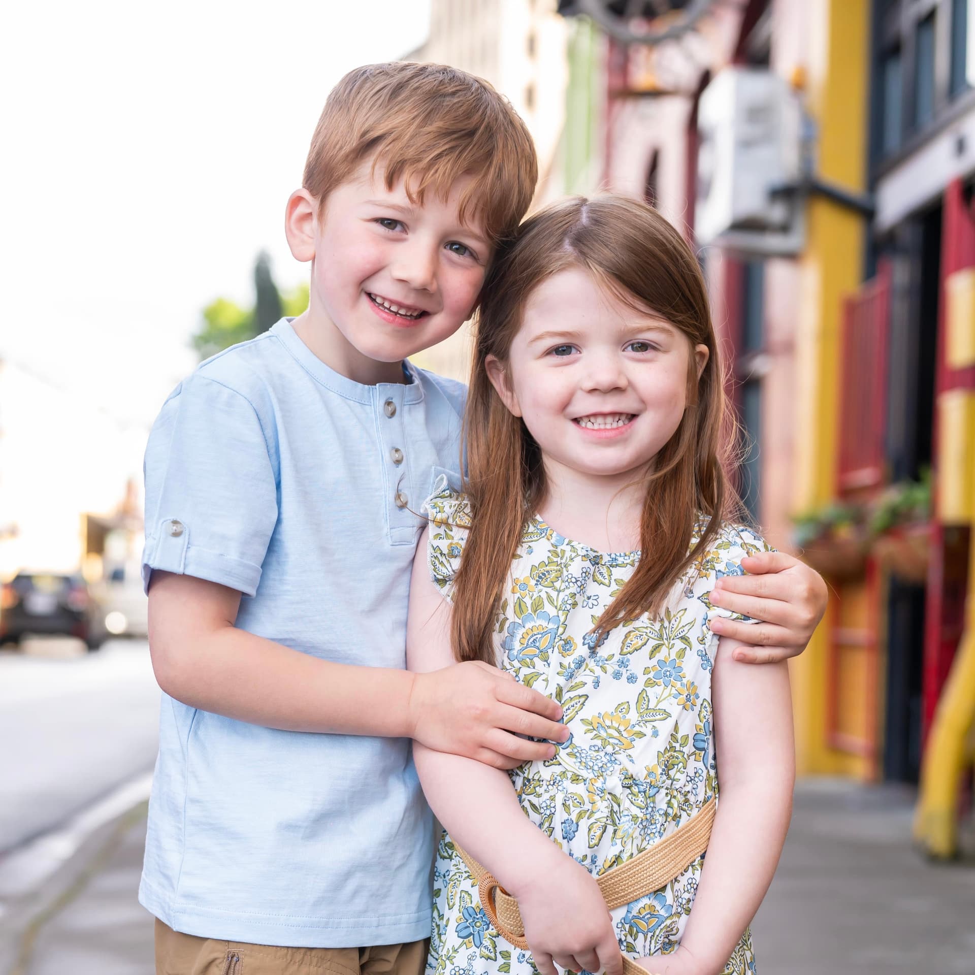 photo taken by a professional photographer during a free photography mini session