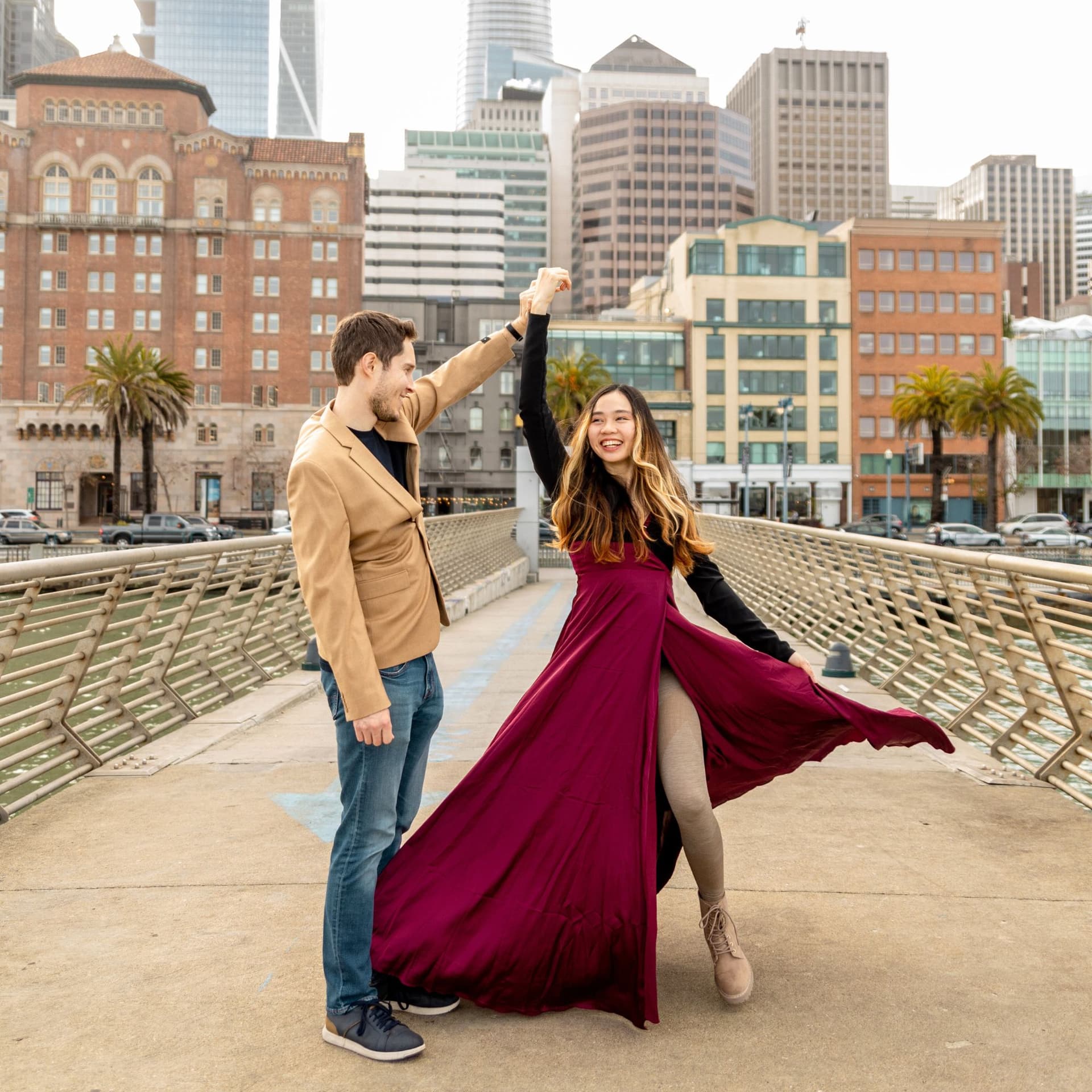 photo taken by a professional photographer during a free photography mini session