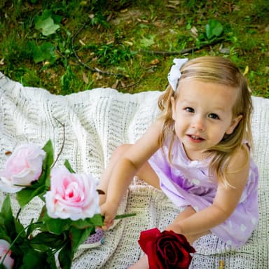 photo taken by a professional photographer during a free photography mini session