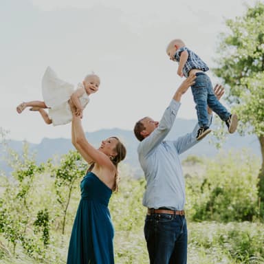 photo taken by a professional photographer during a free photography mini session