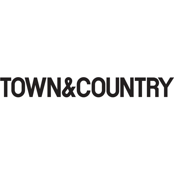 A black text logo for Town & Country.