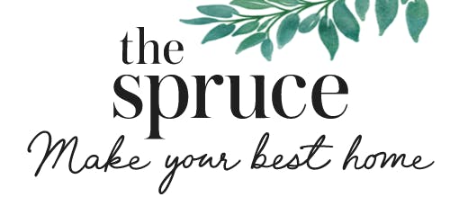 Logo of "The Spruce" with the tagline "Make your best home" and an illustration of green leaves.
