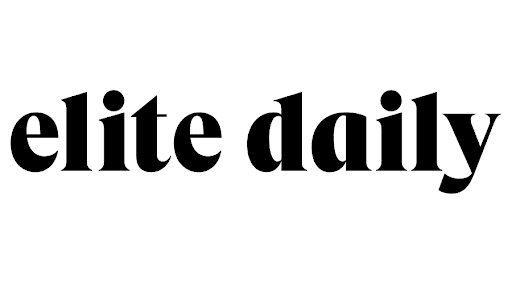 Elite Daily logo in black font on a white background.